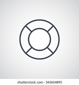 Life preserver icon