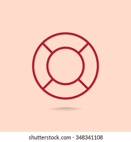 Life preserver icon