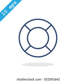 Life preserver icon