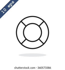 Life preserver icon