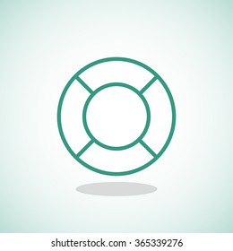 Life preserver icon