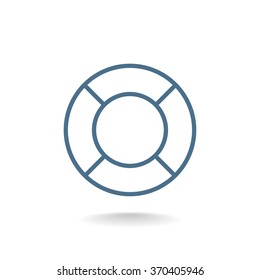 Life preserver icon