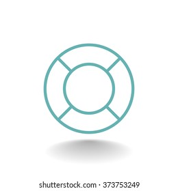 Life preserver icon