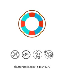 Life preserver icon