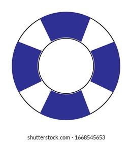 Life preserver icon ilustration sign design