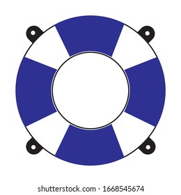 Life preserver icon ilustration sign design