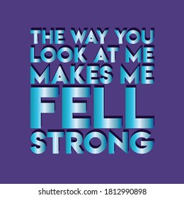 Life quote with modern background vector illustration