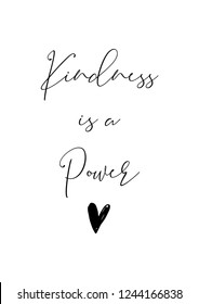 Life quote with typography, handwritten letters in vector. Wall art, room wall decor for everybody.