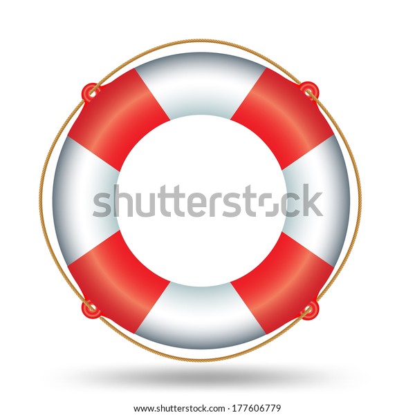 Download Life Ring Stock Vector (Royalty Free) 177606779