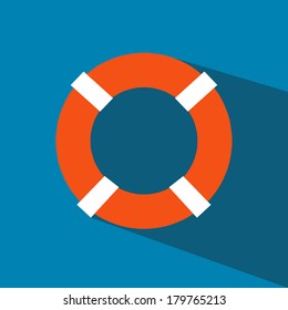 Life Ring  Vector Icon