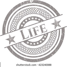 Life with rubber seal texture