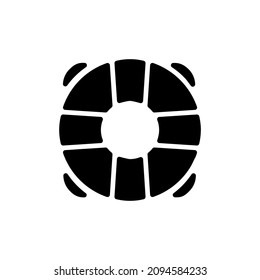LIFE SAVER icon in vector. Logotype