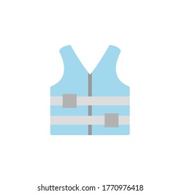 Life saver jacket icon. Simple color vector elements of vacation icons for ui and ux, website or mobile application