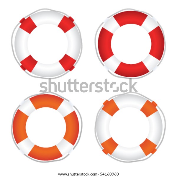 Life Saver Set Stock Vector (Royalty Free) 54160960