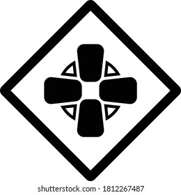 life saving ring concept vector icon design, Pool and beach safety equipment  on white background, Coast Guard Torp Symbol