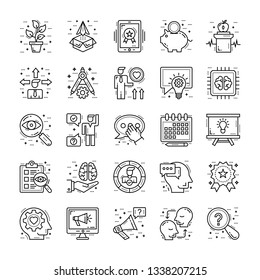 Life Skills Icons Bundle