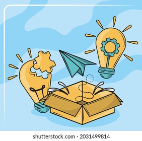 conocimiento de habilidades de vida y concepto de creatividad
