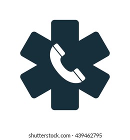life star medical emergency phone icon