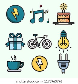 life style symbol set