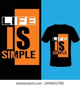 life t shirt design and unique t shirt 