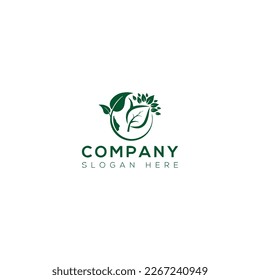 Life tree art vector logo design