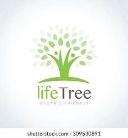 Life Tree Logo Template