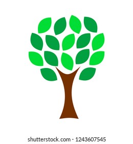 Life tree. Vector illustration. 