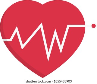 life vector flat colour icon 