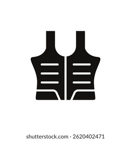 life vest icon collection .design style with background