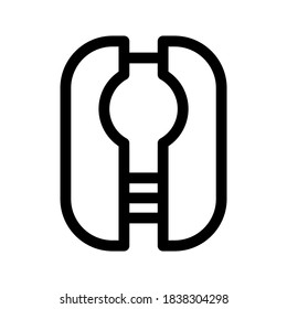 Life Vest icon or logo isolated sign symbol vector illustration - high quality black style vector icons
