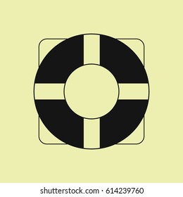 life vest icon vector