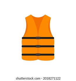 Life vest icon. Vector illustration.
