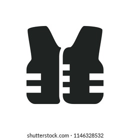 life vest vector icon