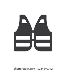 Life vest vector icon