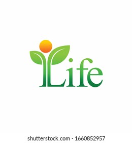 Life Wordmark Logo That Formed People