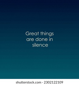 Life Work Motivation Quote On Abstract Background Luxury Blue Turquoise Outline Waves Vector Design