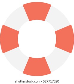 Lifebelt Vector Icon