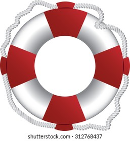 Lifebelt Vector Illustration.