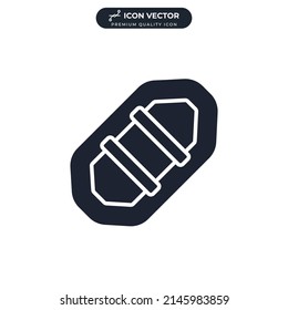 Lifeboat icon symbol template for graphic and web design collection logo vector illustration