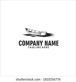 lifeboat logo design icon silhouette