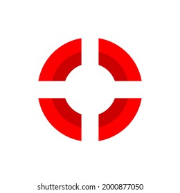 Plantilla de diseño gráfico de icono de duración aislada