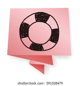 Lifebuoy doodle