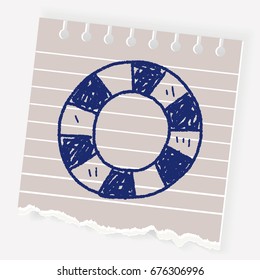 Lifebuoy doodle