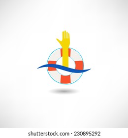 Lifebuoy icon
