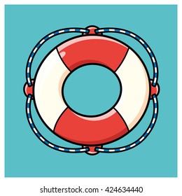Lifebuoy icon.