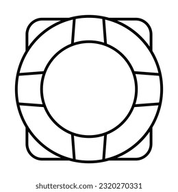 Lifebuoy Icon Design For Personal And Commercial Use.
