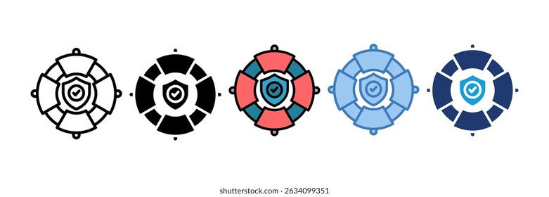 Elemento Lifebuoy Icon Para Design