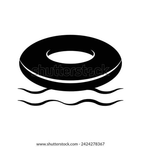 Lifebuoy icon. float sign for mobile concept and web design. vector illustration