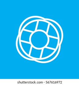 lifebuoy icon illustration isolated vector sign symbol