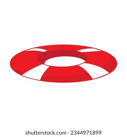 lifebuoy icon logo vector design template